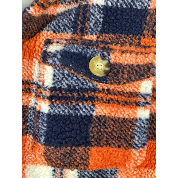 Nasty Gal Check Out The Facts Oversized Shacket Plaid Size 6 - Picture 10 of 13